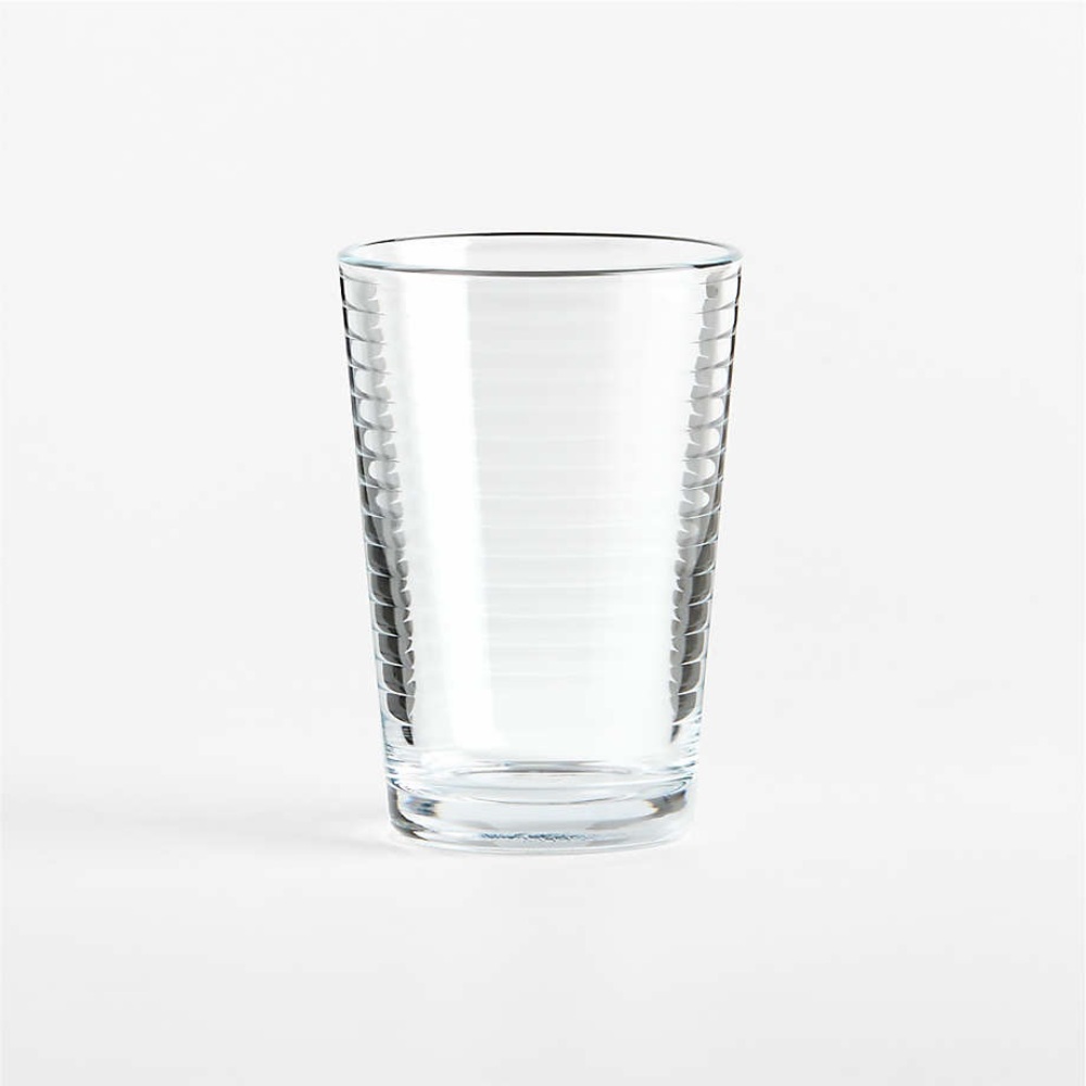 Crate & Barrel Set of 4 Juice Ring Glasses